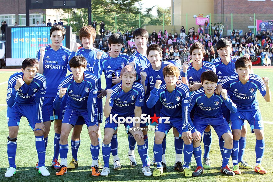 Jyjジュンスら韓国芸能人が学園祭でサッカー親善試合 写真29枚 写真 Kpopstarz 日本語版