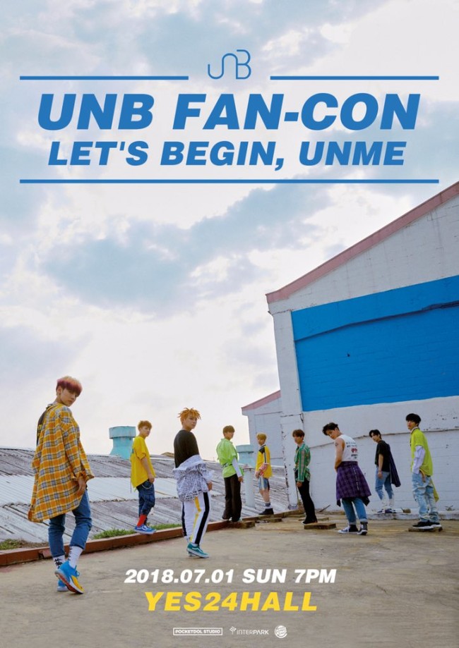 UNB、韓国初のファンコンサート7月1日に開催決定! UNB、韓国初のファンコンサート7月1日に開催決定!