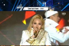 「SBS歌謡大祭典」最高視聴率、2NE1の「COME BACK HOME」のステージ！