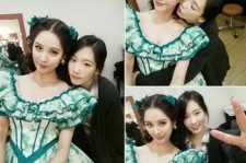 少女時代ソヒョン&テヨン、本物の姉妹のようなツーショット写真公開！