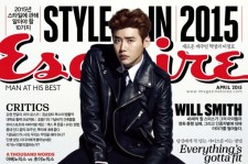 イ・ジョンソク、男性ファッション誌『Esquire』4月号表紙を飾る“シック＆セクシーな男の魅力”