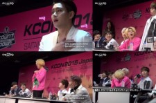 Block B、「KCON 2015」ファンミーティング現場公開！パクキョンがコラボしたい女性歌手に爆笑？