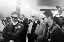 BIGBANG G-DRAGON＆SOL、カール・ラガーフェルドと記念ショット！“最高の相性”