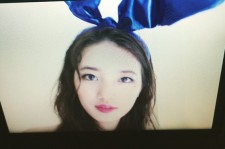 miss A スジ、キュートなうさぎ耳でドラマ『君を愛した時間』OST宣伝！