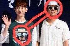2AMチョグォン、2PMウヨンと撮ったコミカルな写真公開！「試写会にウヨンを着てきた」