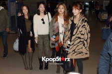 Kara at Incheon Airport Leaving for 2012 SBS K-POP Super Concert in America