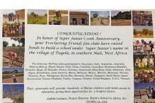 SUPER JUNIORイトゥク、アフリカの「SJ school」設立にファンへ感謝のメッセージ投稿！