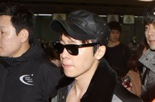 Super Junior at Incheon Airport leaving for SMTOWN LIVE WORLD TOUR III in SINGAPORE