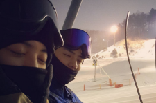EXO チャンヨル＆セフン、スキー場に出没？！