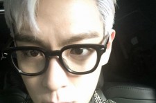BIGBANG T.O.P、おしゃれな黒ぶちメガネでクールな魅力！