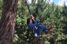 チャン・グンソク、ニュージーランドの大自然を満喫！“ターザンみたい”