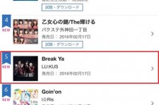 LU:KUS、デビューシングルがオリコンチャート5位！