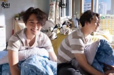 2PMチャンソン、“パジャマ姿＆ボサボサヘアの寝起き”ドラマビハインドカット公開！