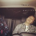 BIGBANG SOL、イベント後の車内でメンバーの寝顔を撮影！