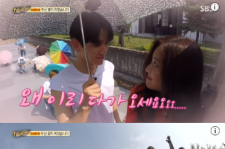 EXO ベクヒョン、チョ・ボアと相合い傘＆お姫様抱っこまで？！