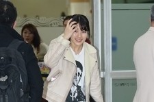 miss A スジのカジュアル空港ファッション　ドラマ『ビッグ』の日本プロモ終え帰国