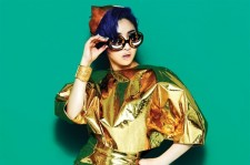 2NE1のミンジ、『marie claire』でユニークなファッションを披露