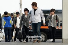MBLAQの空港ファッション、「KOREAN MUSIC WAVE」参加でタイへ出国