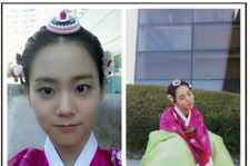KARAハン・スンヨン、韓国礼装姿の写真を披露