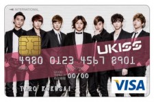 U-KISSのクレジットカード「U-KISS VISAカード」発行開始！