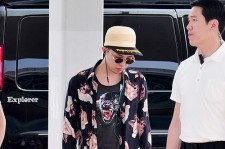 BIGBANG G-Dragon＆SOLのスタイリッシュ空港ファッション、マレーシアに向け出国