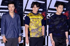 クォン・サンウ、チョン・ウソン、イ・ジョンジェ 『RED2』VIP試写会に出席