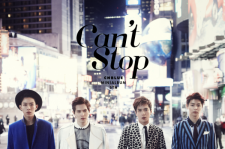 CNBLUEの新曲『Can’t Stop』のタペストリー