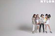 2NE1、雑誌『NYLON』撮影裏側を公開！（動画）