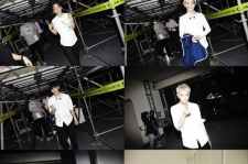 EXO台北コンサートの舞台裏写真が公開！