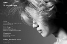 SHINeeテミン、ソロデビューアルバム『ACE』のトラックリストを公開・・・親友EXOのカイがフィーチャリングで参加！