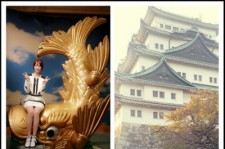 KARAヨンジ、名古屋城で撮った記念ショットを公開！「素晴らしい所でした」
